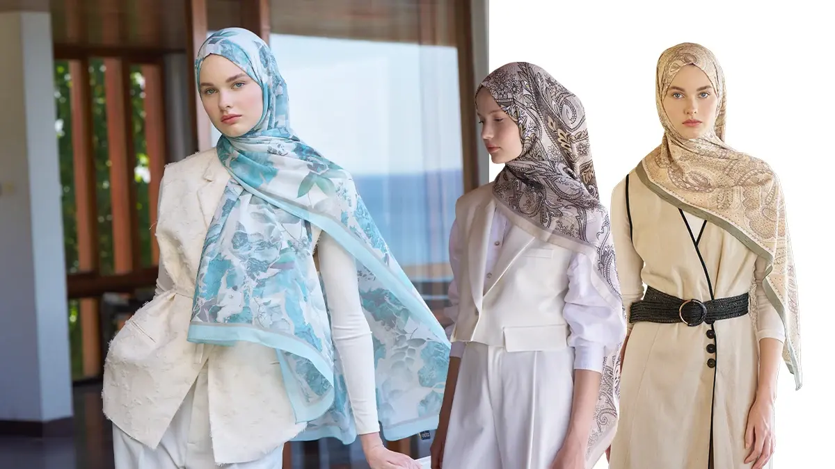 Madame Polo Desenli Şal Modelleri