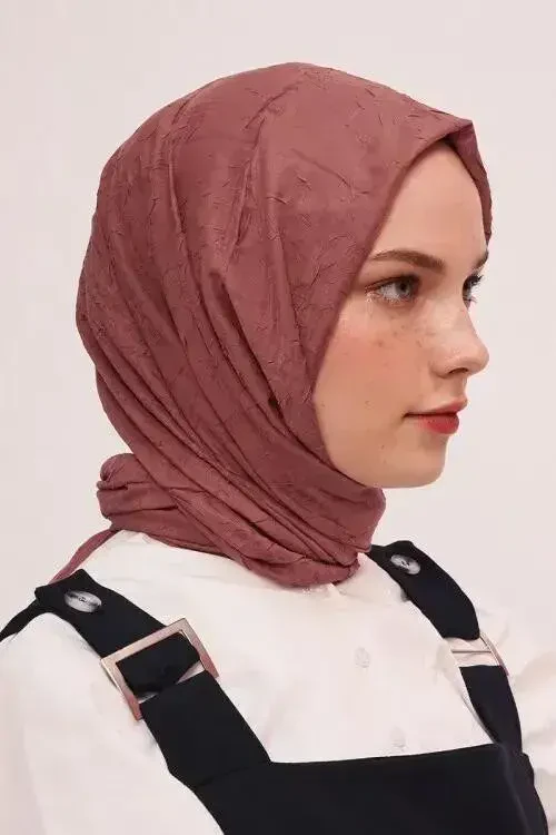 Bambu Kraş Şal - Soğan Kabuğu 