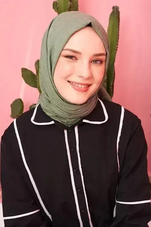 Bambu Kraş Şal - Çağla - 1