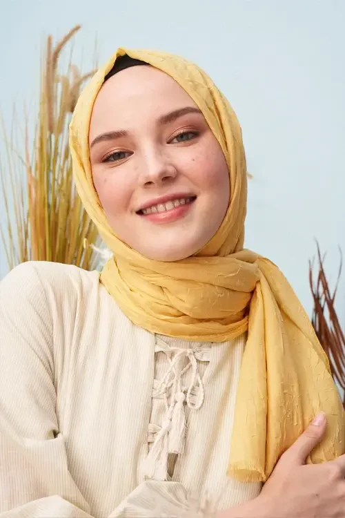 Bambu Kraş Şal - Kavun 