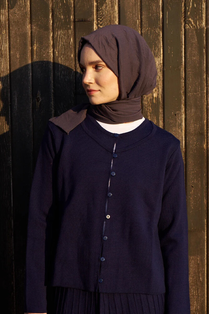 Comfort Pamuk Şal - Antrasit - MADAME POLO