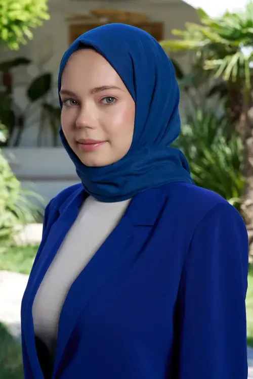 Comfort Pamuk Şal - Kot Mavi 