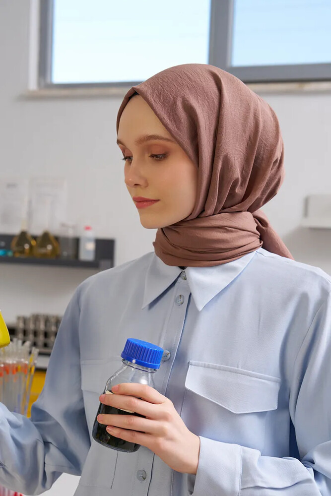 Comfort Pamuk Şal - Mocha - MADAME POLO