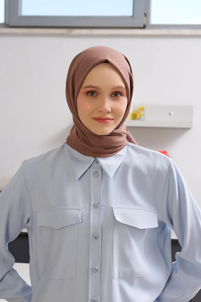 Comfort Pamuk Şal - Mocha - 3