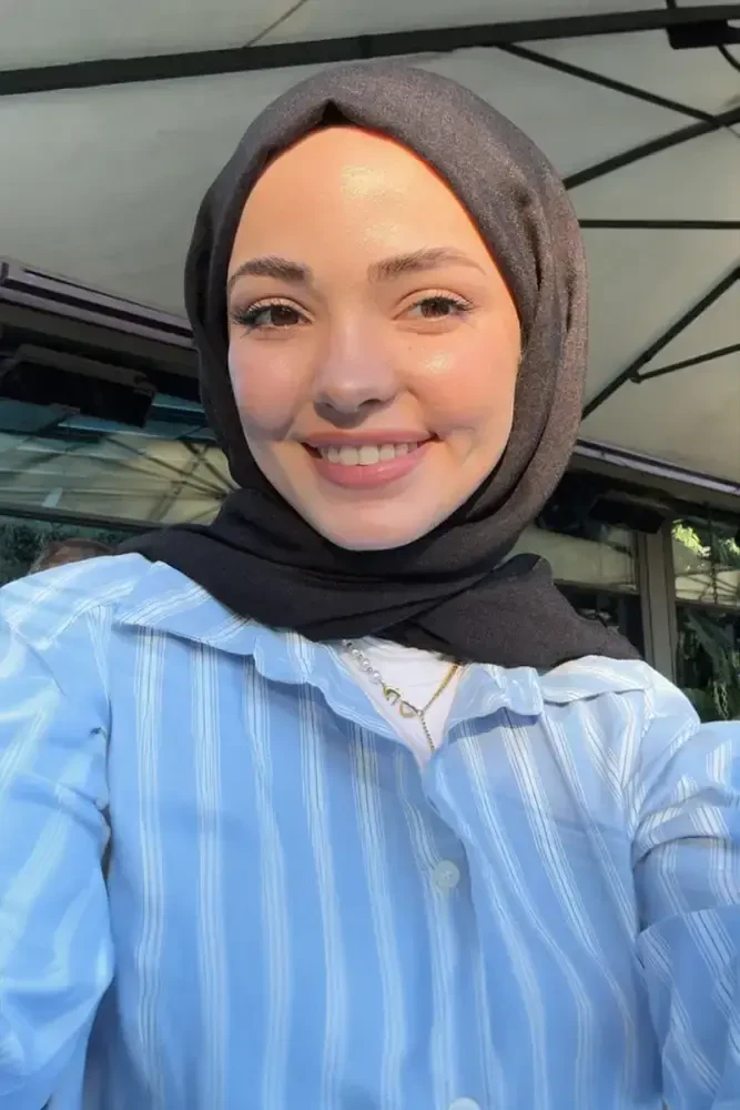 Kübra Koç Comfort Pamuk Şal - Siyah - MADAME POLO