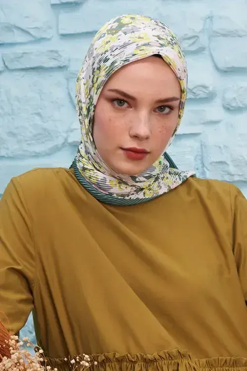 Cool Pilise Eşarp Elixir - Pastel Yeşil - 2