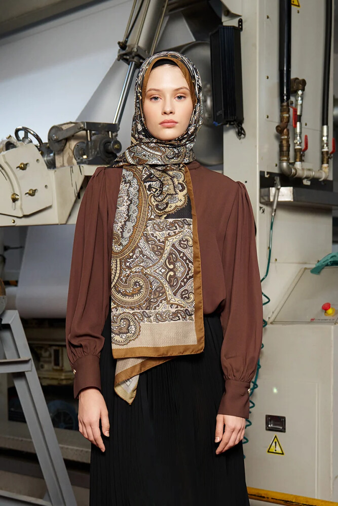 Ethnopure Collection Hves - Camel - MADAME POLO