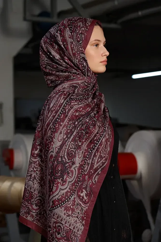 Kübra Koç Ethnopure Collection Mylen - Bordo - 4