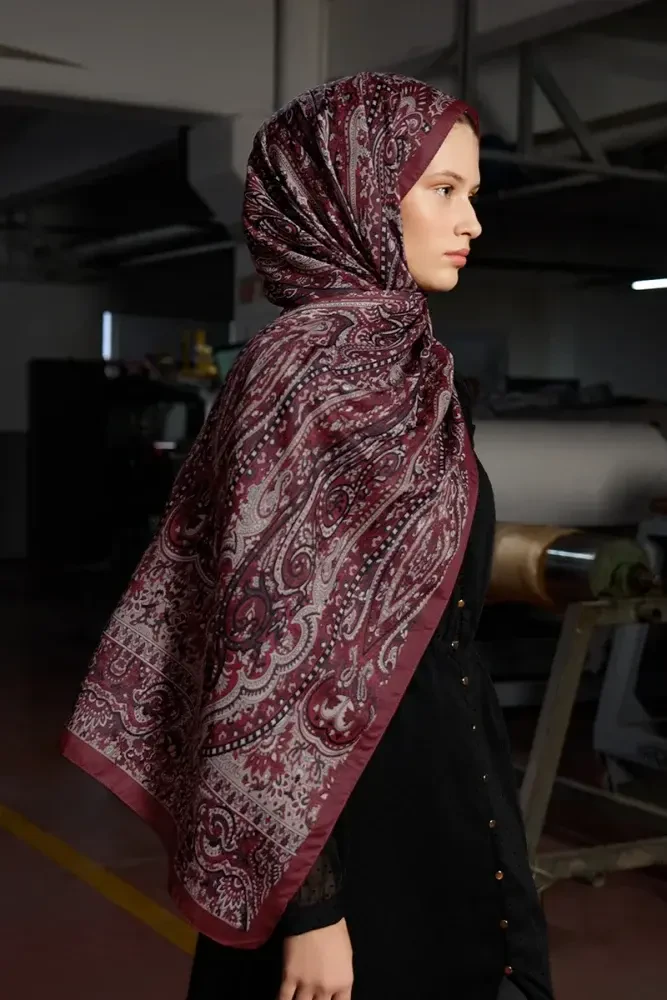 Kübra Koç Ethnopure Collection Mylen - Bordo - MADAME POLO