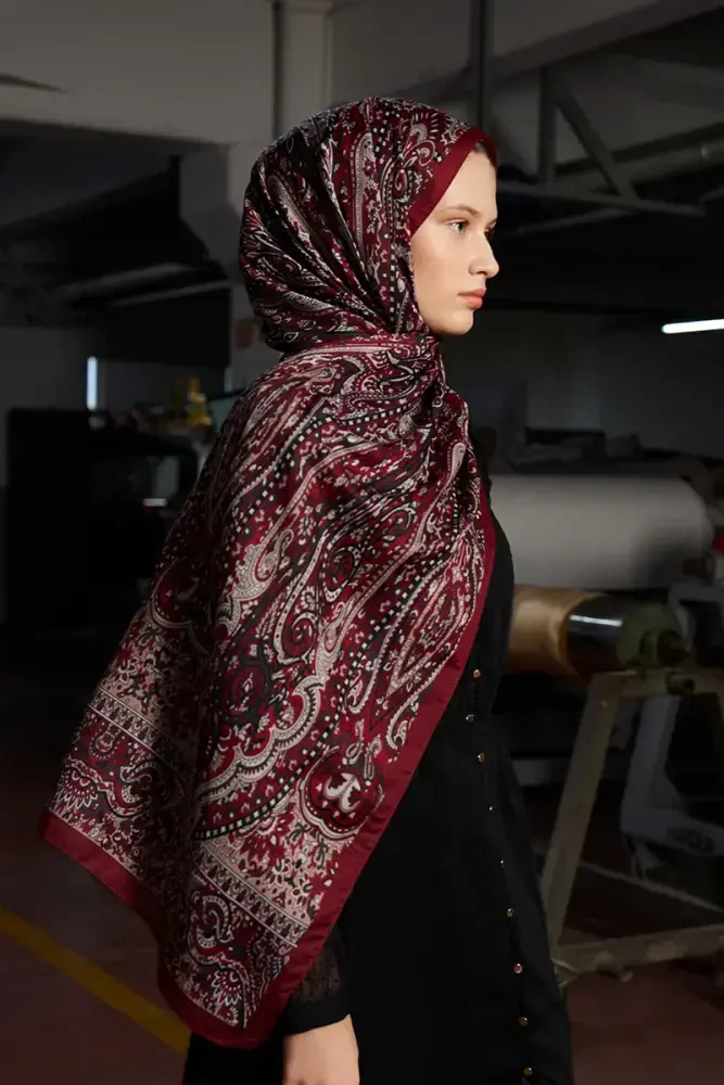 Kübra Koç Ethnopure Collection Mylen - Bordo - 2