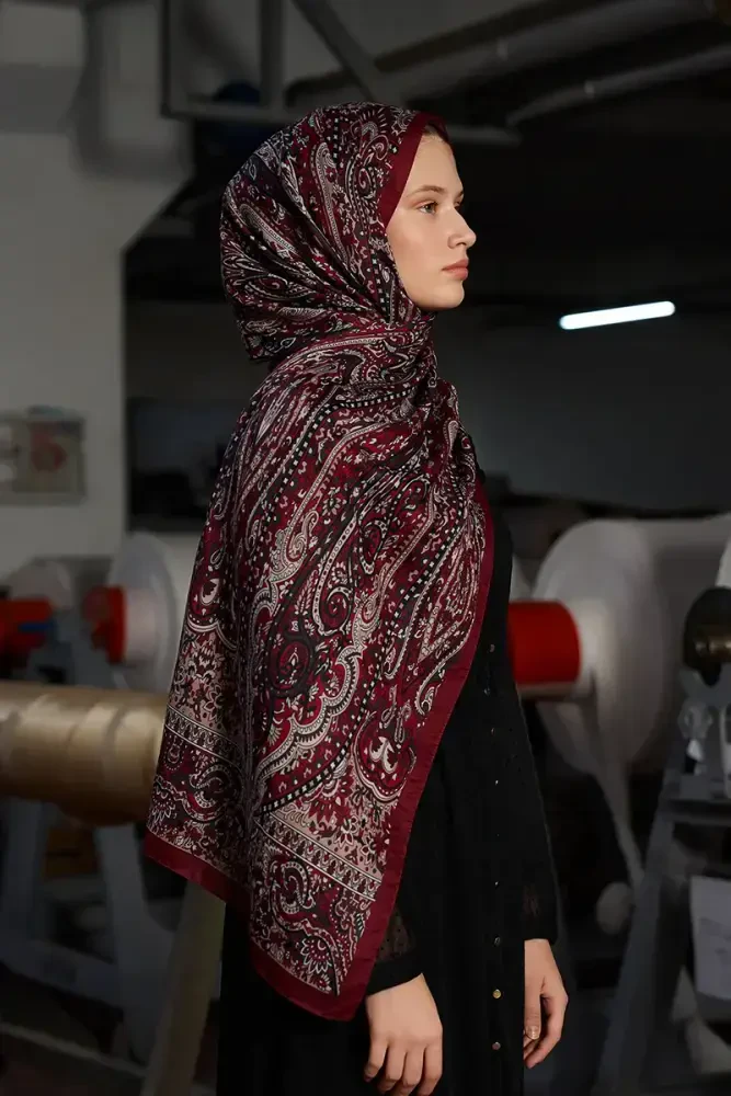Kübra Koç Ethnopure Collection Mylen - Bordo - 4