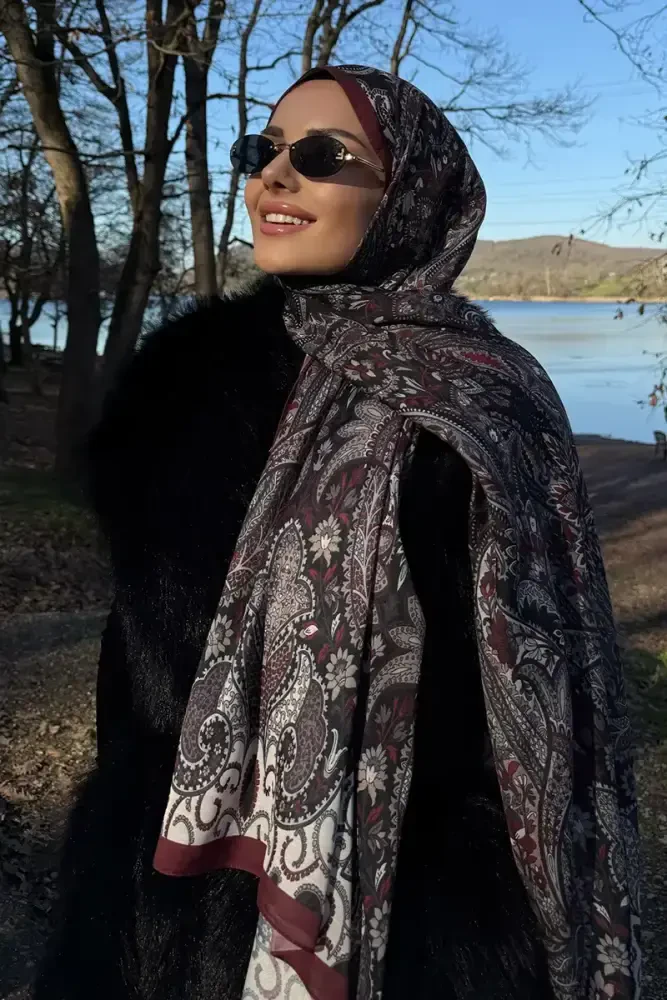 Tubaliya Ethnopure Collection Noura - Bordo - MADAME POLO