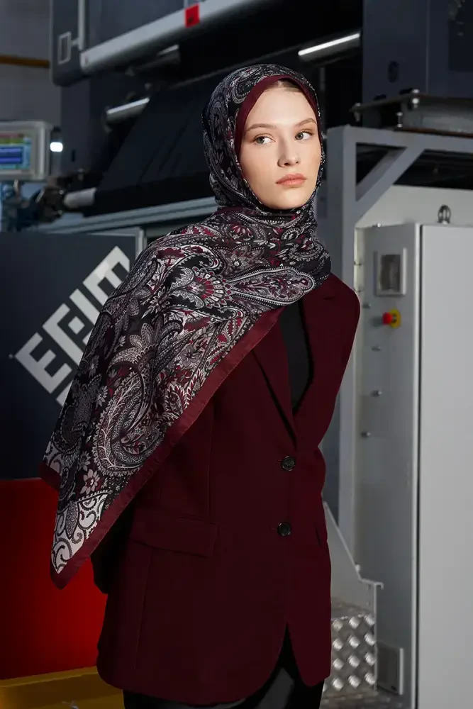 Tubaliya Ethnopure Collection Noura - Bordo - MADAME POLO