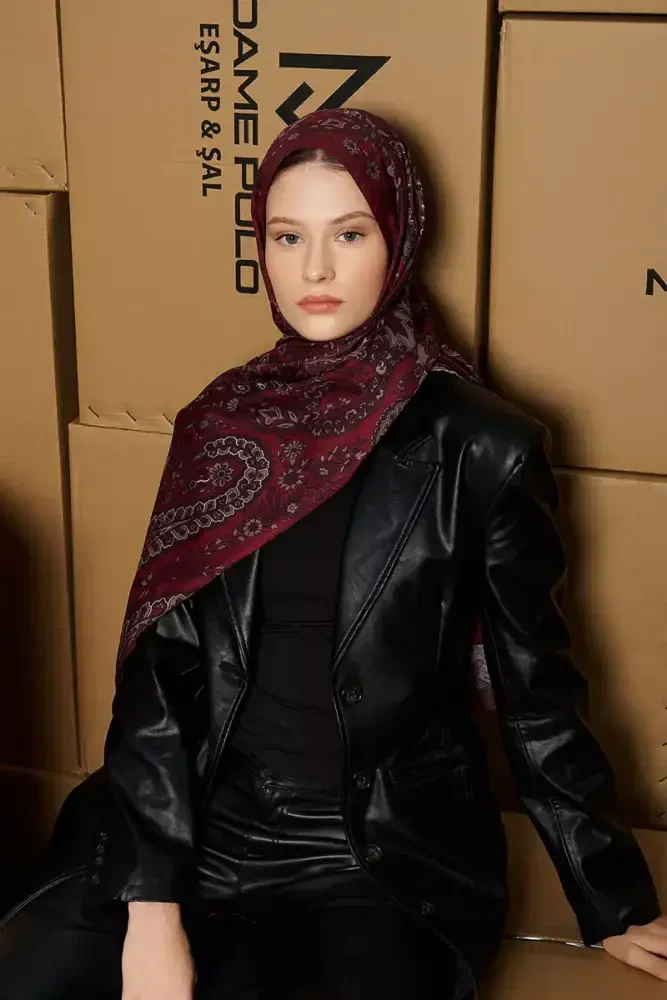 Feride Uludağ Ethnopure Collection Sylva - Bordo - 5
