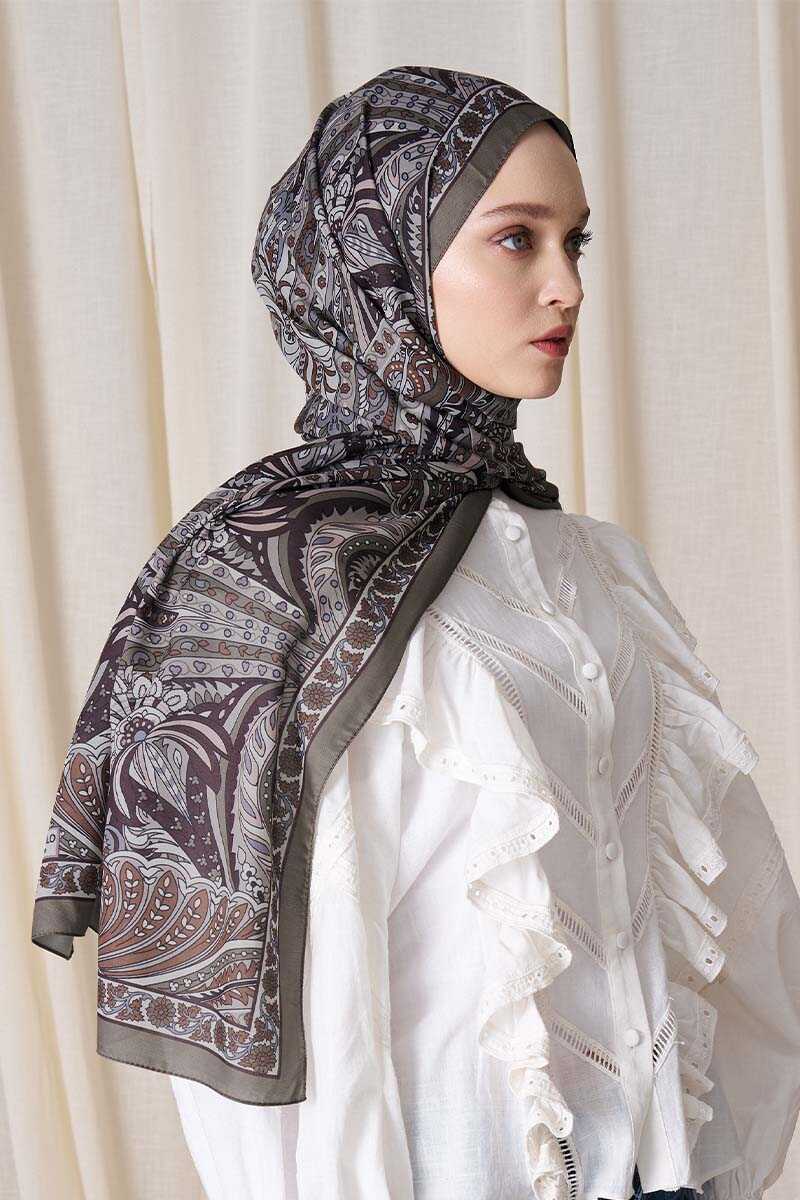 Historical Florentis Desen Şal - Nefti - MADAME POLO