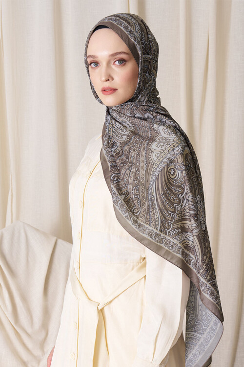 Historical Florentis Desen Şal - Vizon 