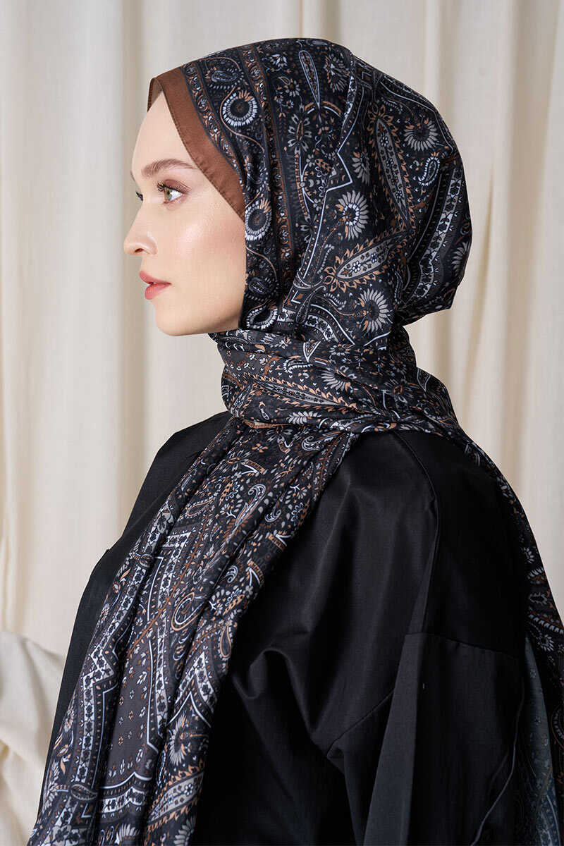 Historical Livia Desen Şal - Camel - MADAME POLO