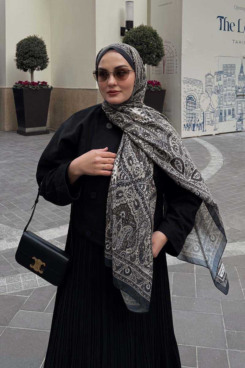 Aleyna Atalar Historical Livia Desen Şal - Nefti - MADAME POLO
