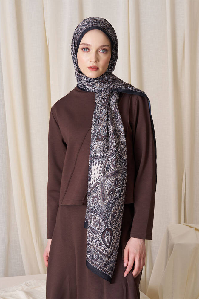 Aleyna Atalar Historical Livia Desen Şal - Nefti - 4
