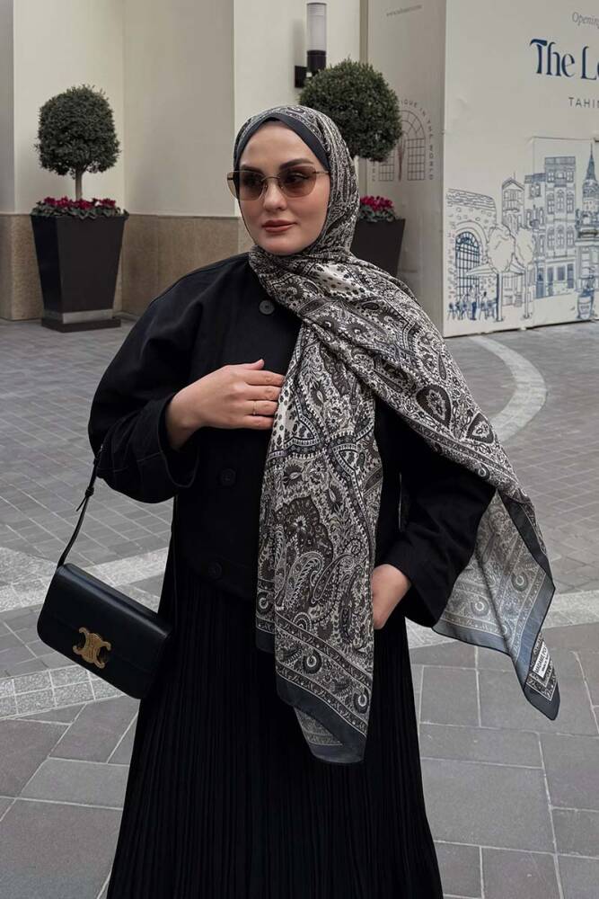 Aleyna Atalar Historical Livia Desen Şal - Nefti - 1