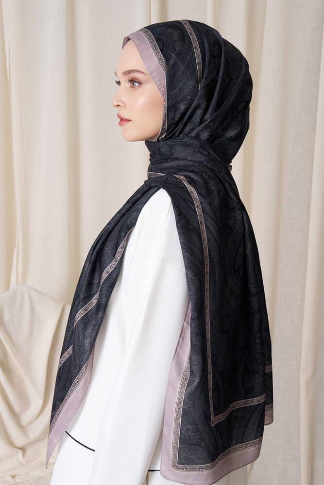 Historical Victorian Desen Şal - Taş - 3