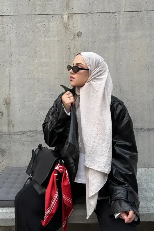 Comfort Pamuk Şal - Fildişi 