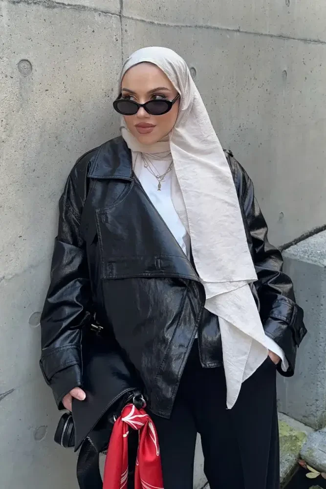 Comfort Pamuk Şal - Fildişi - MADAME POLO