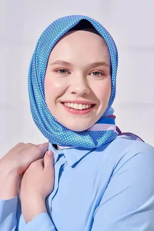 Monetta Twill Serisi Bubble - Morcivert - MADAME POLO