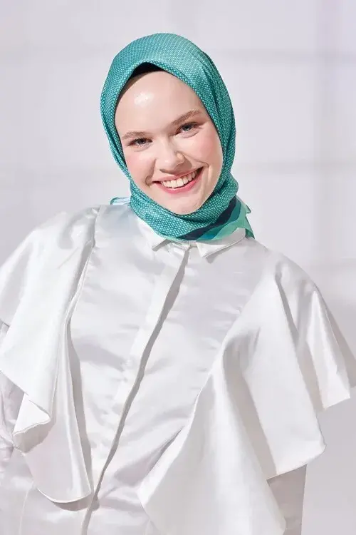 Canan Bayar Monetta Twill Serisi Bubble - Yeşil - 2