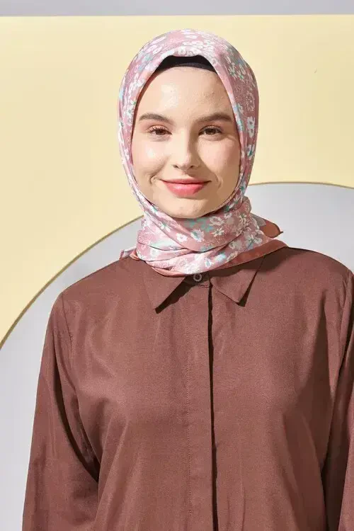 Monetta Twill Serisi Çıtır Çiçek- Taba - 4