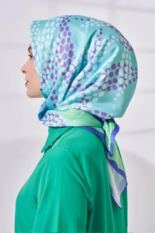 Monetta Twill Serisi Deniz Yıldızı - Su Yeşili - MADAME POLO