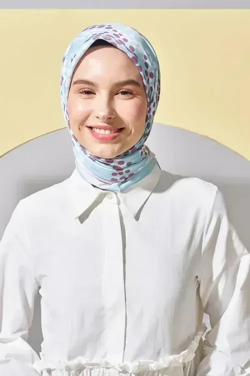 Monetta Twill Serisi Deniz Yıldızı - Turkuaz - MADAME POLO