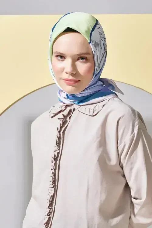 Monetta Twill Serisi Puzzle - Mor 