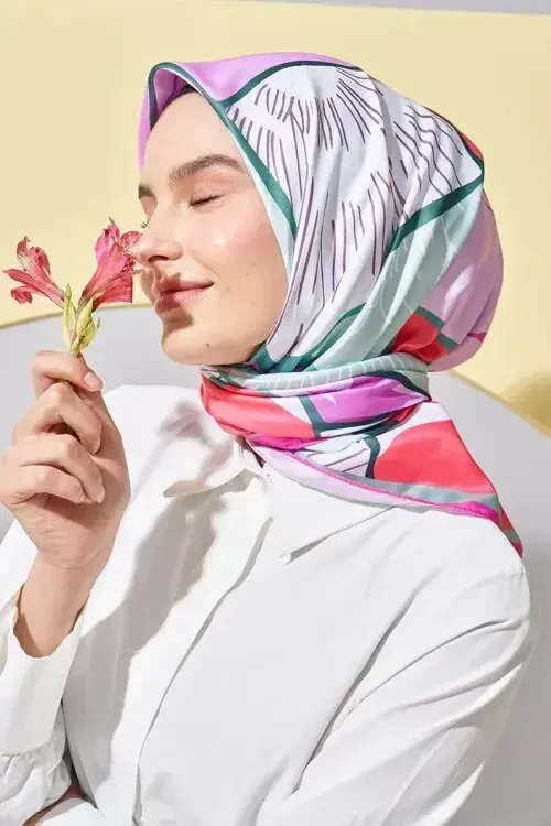 Monetta Twill Serisi Puzzle - Pembe / Yeşil - 4