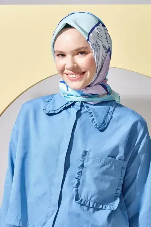 Monetta Twill Serisi Puzzle - Su Yeşili - 4