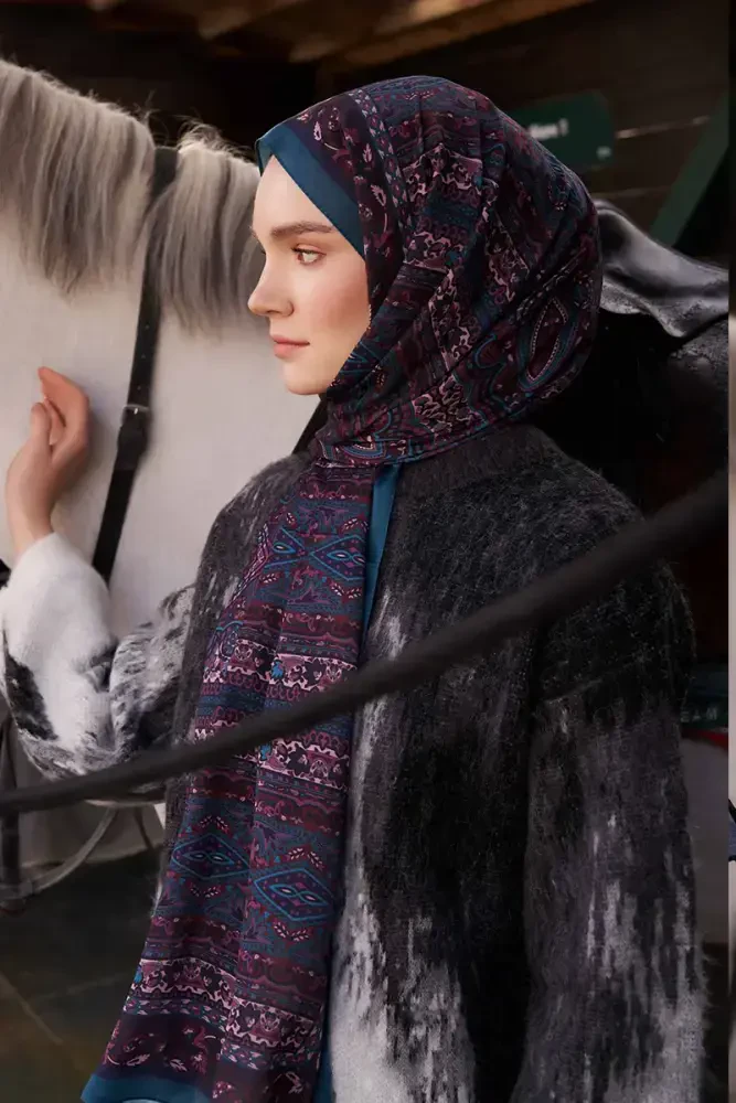 Mystic Collection Ethnic - Petrol - MADAME POLO