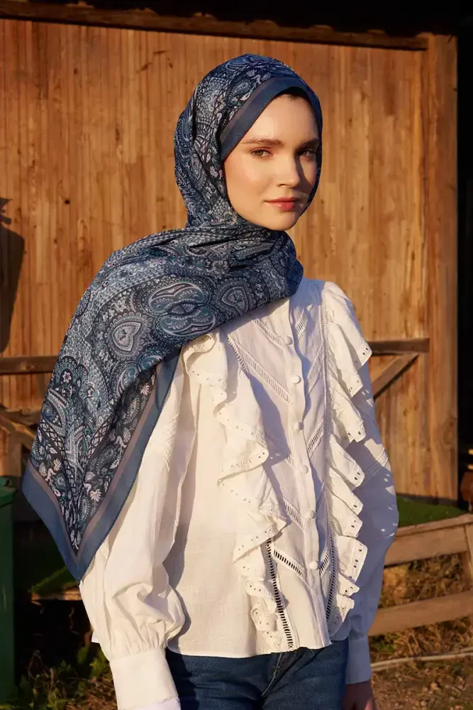 Ebrar Taş Mystic Collection Sahara - İndigo - MADAME POLO