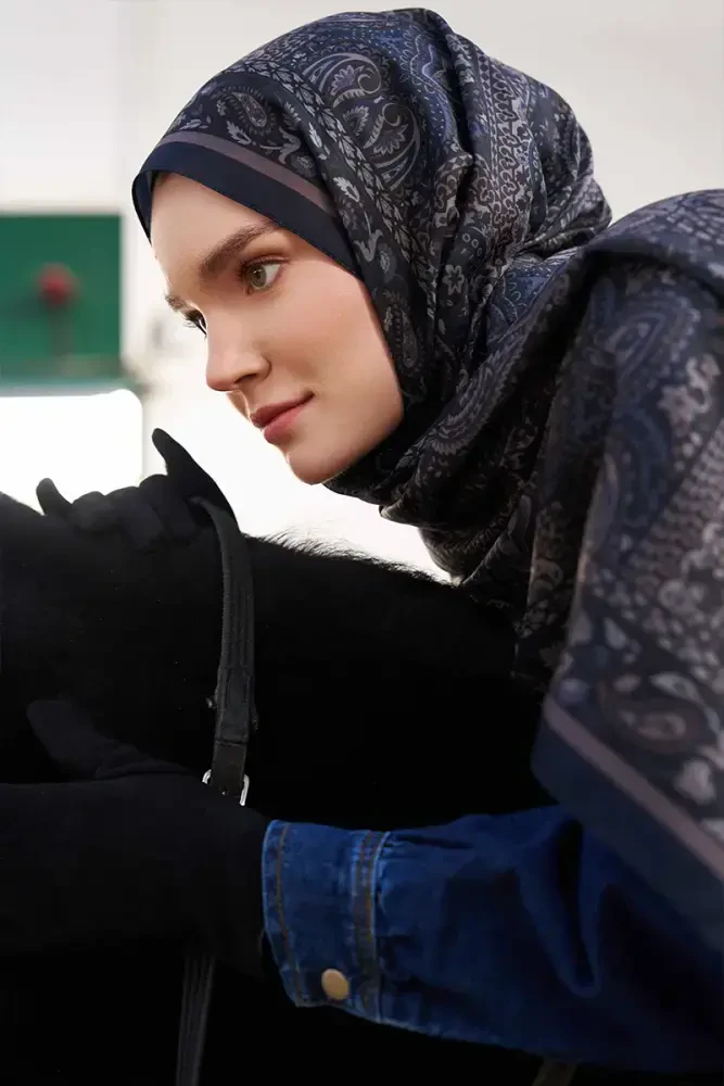 Merve Korkut Mystic Collection Sahara - Lacivert / Kahve - 3