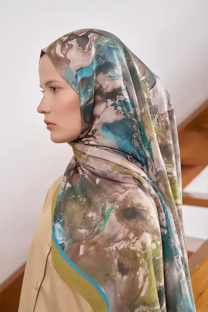 Passionate Solstice Desen Şal - Nefti - 4