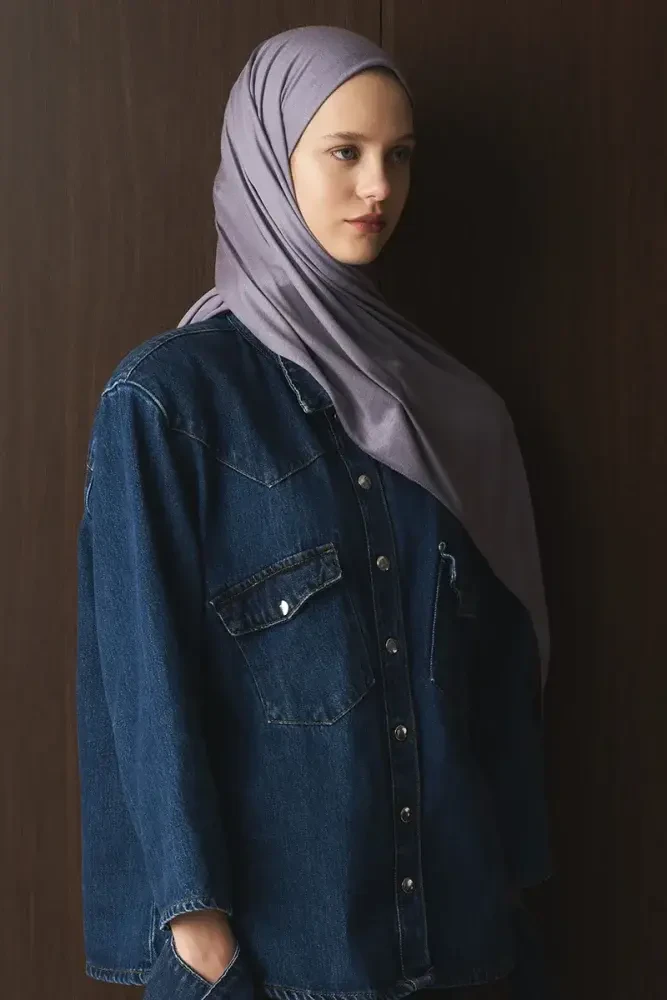 Penye Şal - Antrasit - MADAME POLO