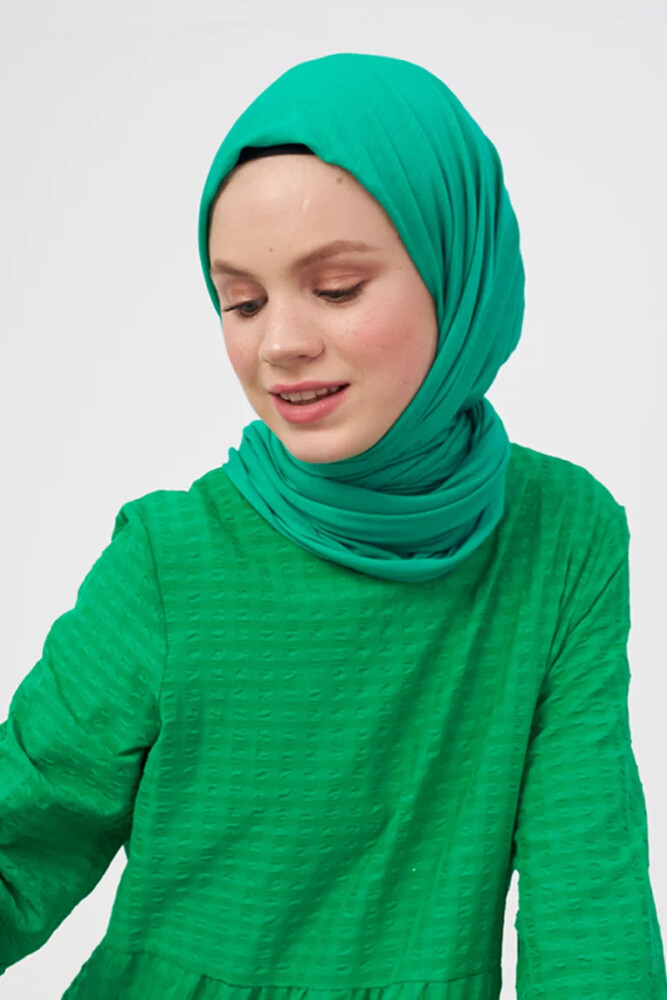 Penye Şal - Benetton Yeşili - 1