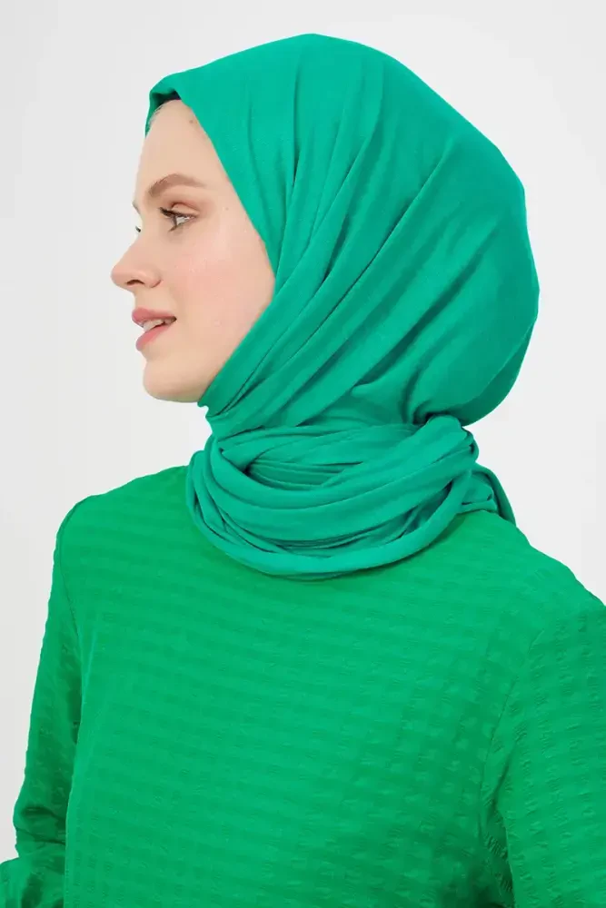 Penye Şal - Benetton Yeşili - 2