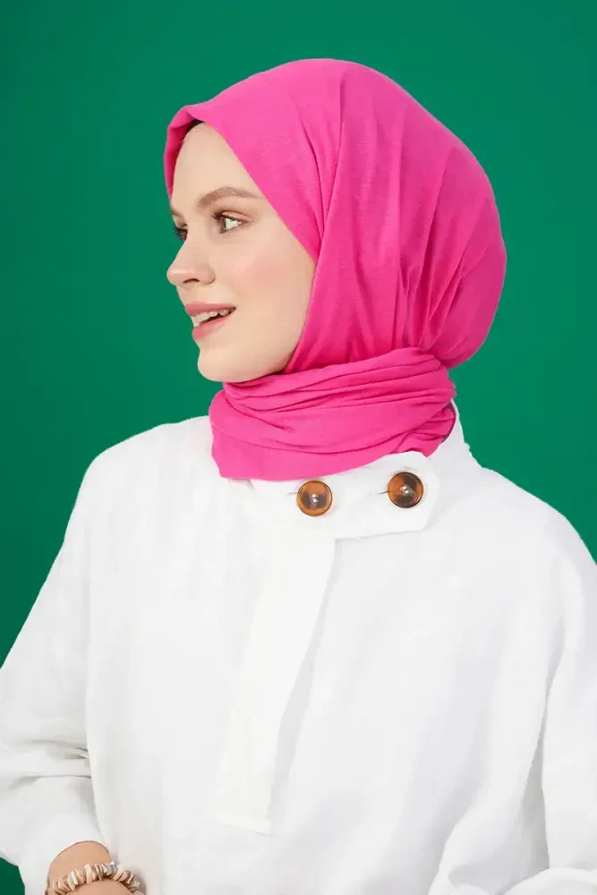 Penye Şal - Fuşya - MADAME POLO