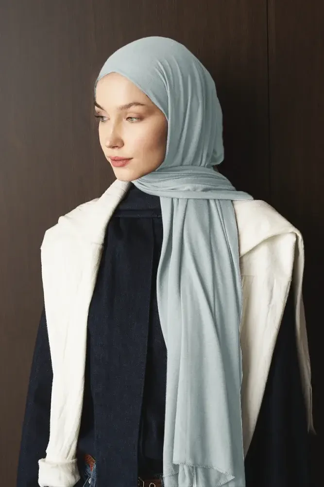 Penye Şal - Gri - MADAME POLO