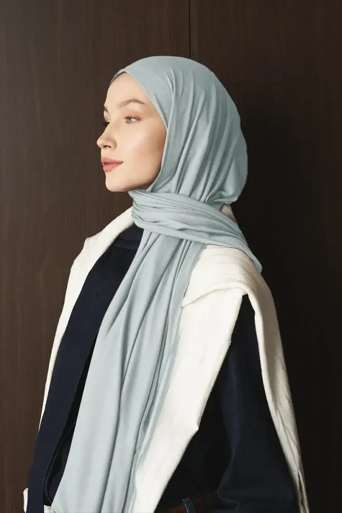 Penye Şal - Gri - MADAME POLO