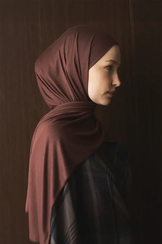 Penye Şal - Kahverengi - 4