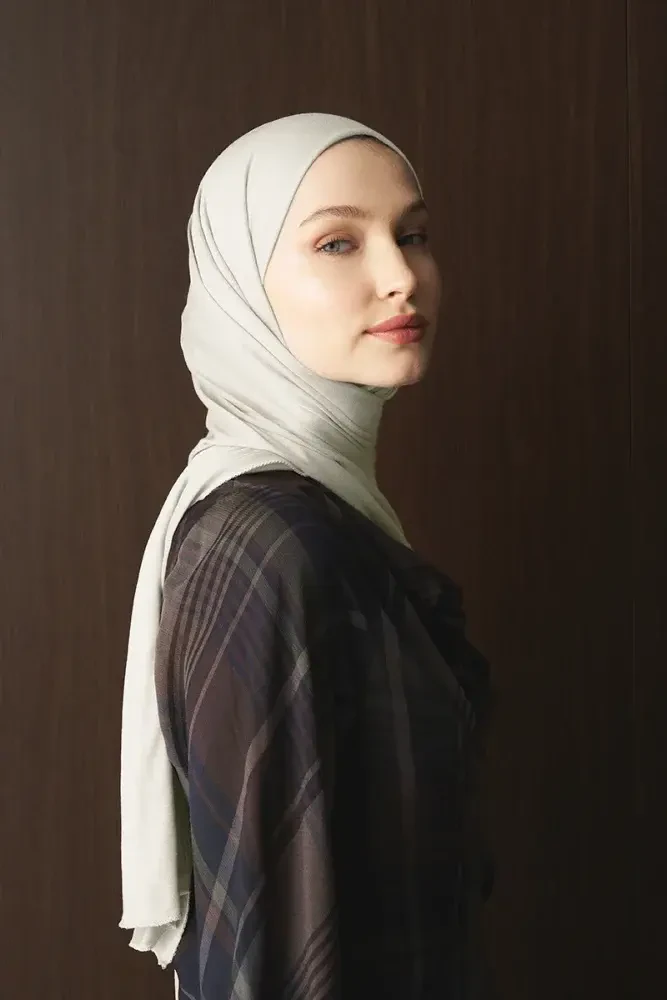 Penye Şal - Krem - MADAME POLO