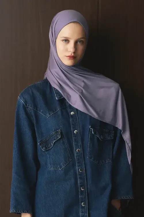 Penye Şal - Lila 
