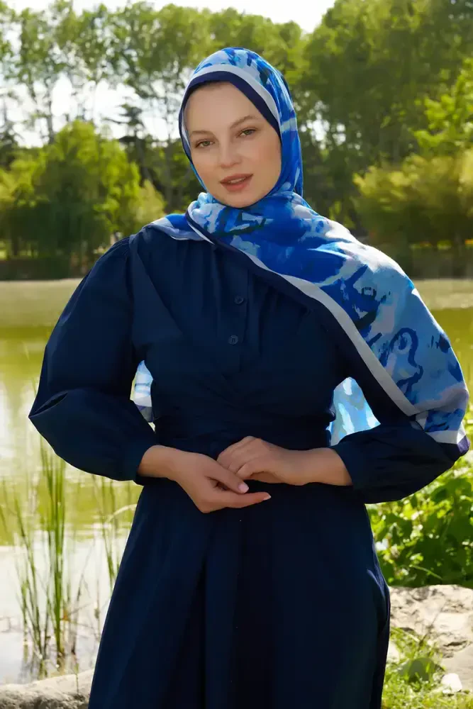 Prestige Carmen Desen Şal - Saks - 1