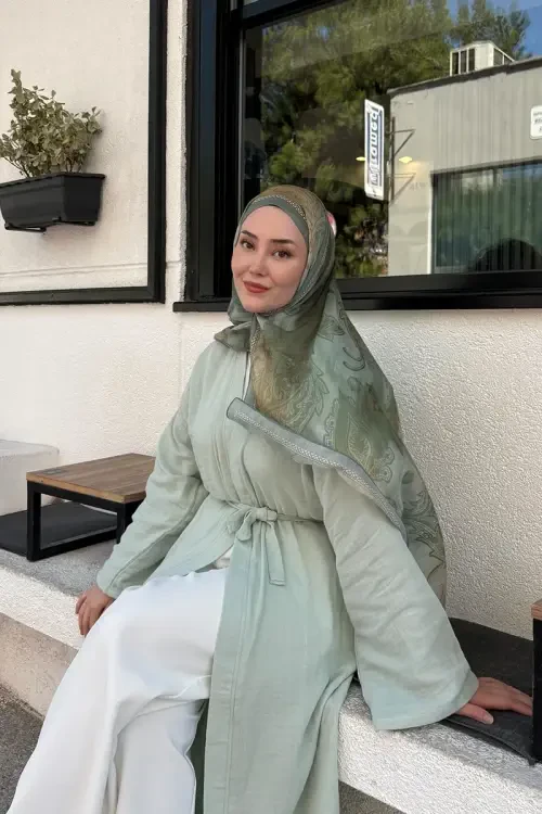 Prestige Vintage Desen Şal - Mint 
